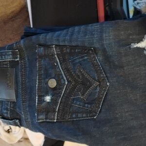 Rue21 Premium Men's Dark Blue Jeans Moto Jeans,,Never Worn